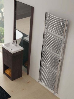 chrome towel radiators, chrome bathroom radiators, electric towel radiator chrome