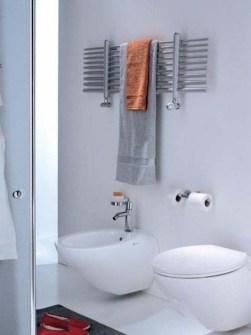 chrome electric towel rails, chrome dual fuel towel rails, chrome towel warmers