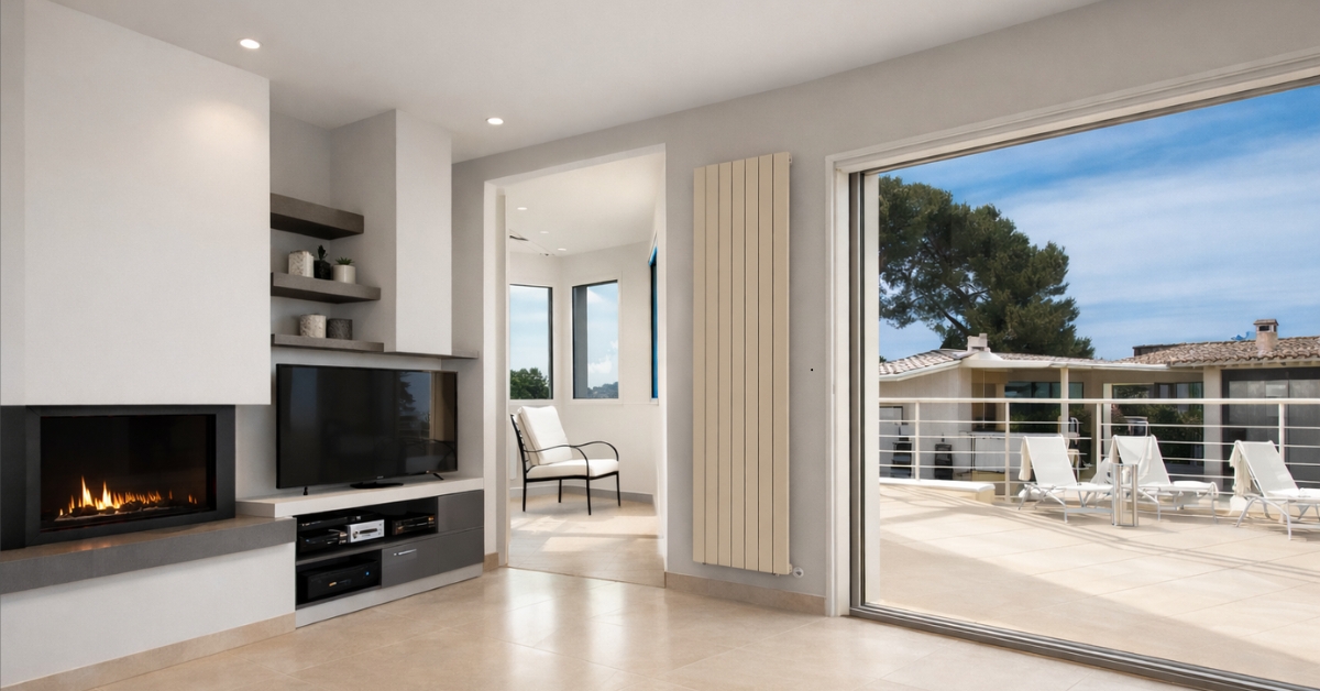 vertical living room radiators
