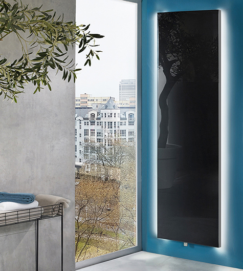 tiberis glass radiator