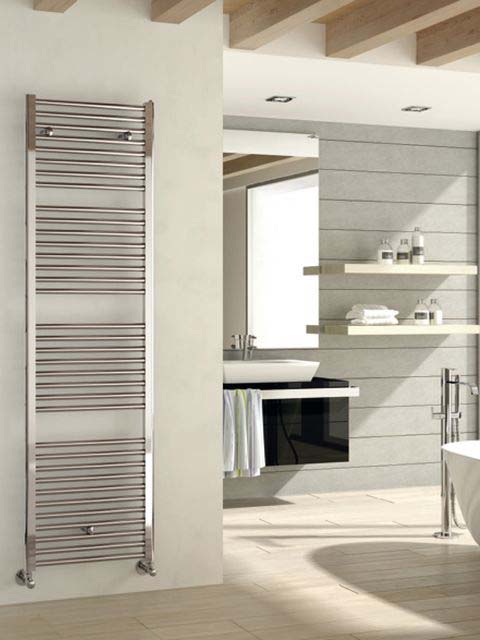 chrome bathroom radiators, Italian towel radiators, chrome towel warmers
