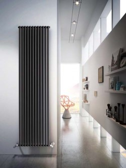 anthracite radiators, vertical aluminium radiators, aluminium tubular radiators