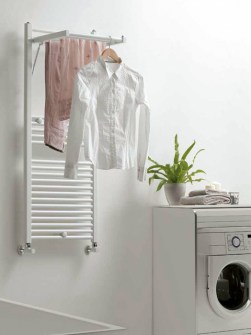 heated clothes aier, folding towel radiator,