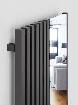 anthracite radiators, cloak room radiators, mirror radiators