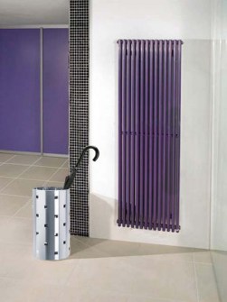 purple radiators, coloured radiators, stylis radiators