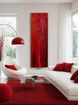 modern radiators, artistic radiators, electric art radiators, bedroom designer radiators, art wall radiators
