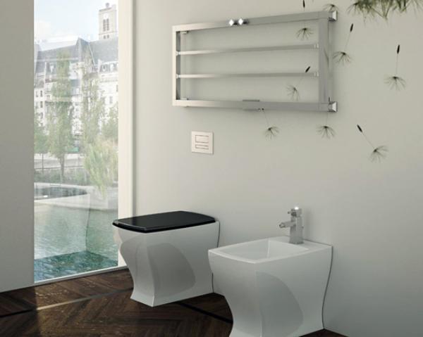 When the name says it all: decorative bathroom radiators