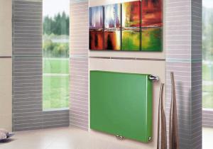 Flat panel radiator - the simplest solution