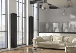 A black radiator - the elegance of ebony