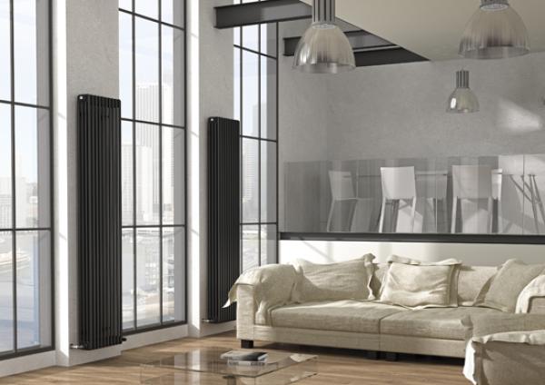 A black radiator - the elegance of ebony